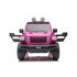 Licensed Jeep Rubicon children's ride on car special Edition - 4WD 12V- Pink